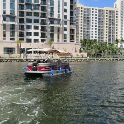 Rest on the pontoon